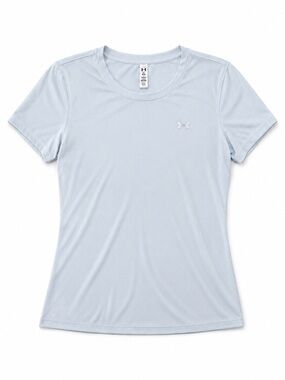 Under Armour Women's Pale Blue Short Sleeve Athletic Tee